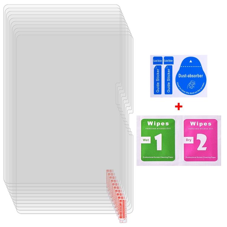 For itel Mega Pad 10.1 25pcs 9H 0.3mm Explosion-proof Tempered Glass Film
