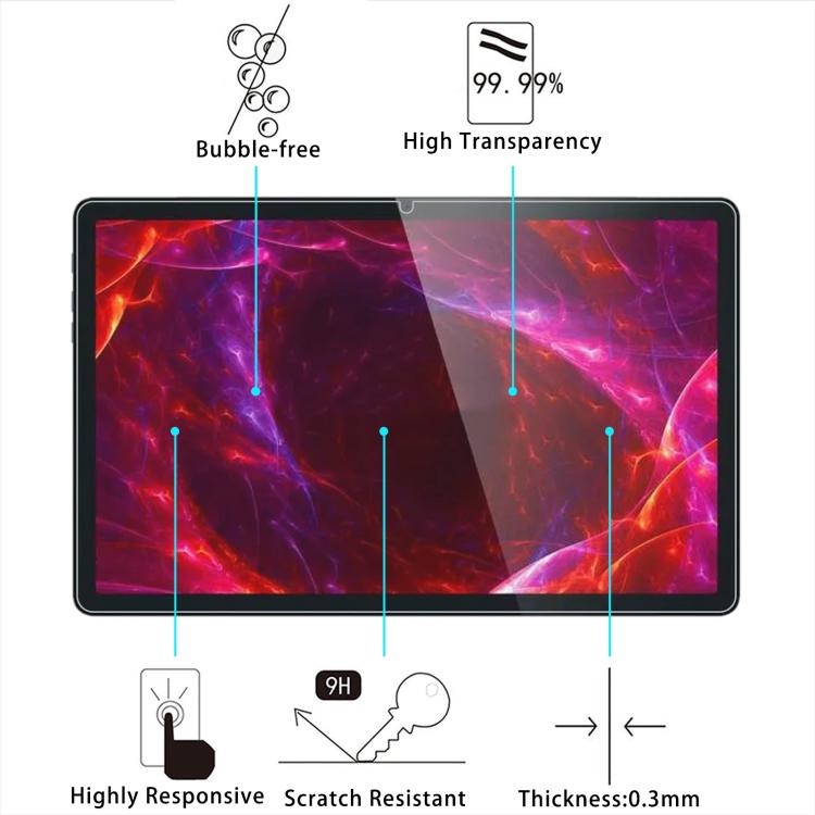For Pixus Arena 10.95 25pcs 9H 0.3mm Explosion-proof Tempered Glass Film