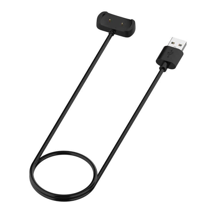 For Amazfit Bip 5 Unity A2324 Smart Watch Magnetic Charging Cable, Length: 1m - Black
