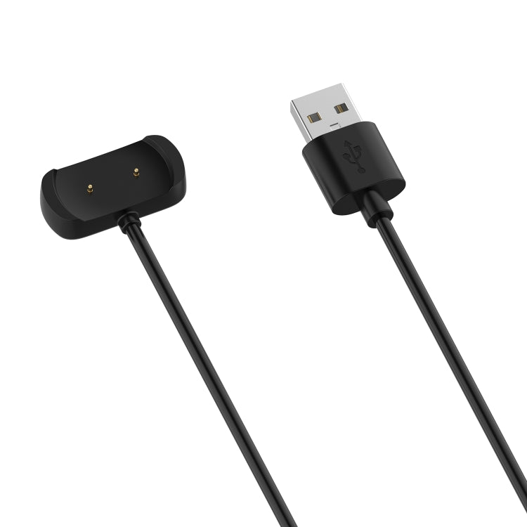 For Amazfit Bip 5 Unity A2324 Smart Watch Magnetic Charging Cable, Length: 1m - Black