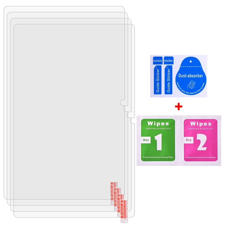 For UAUU T80 10.4 25pcs 9H 0.3mm Explosion-proof Tempered Glass Film
