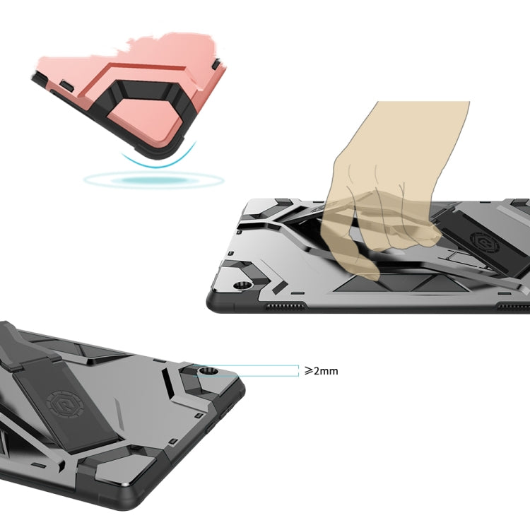 For Lenovo Tab M10 TB-X605 Escort Series TPU + PC Shockproof Protective Case with Holder