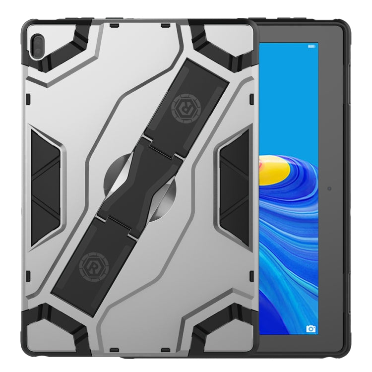 For Lenovo Tab E10 TB-X104F Escort Series TPU + PC Shockproof Protective Case with Holder