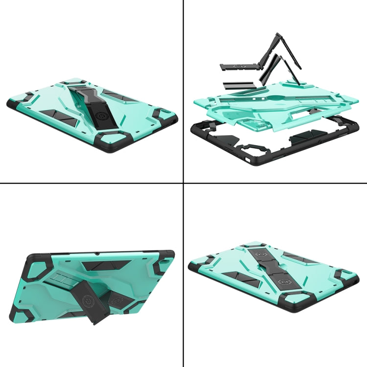 For Lenovo Tab E10 TB-X104F Escort Series TPU + PC Shockproof Protective Case with Holder