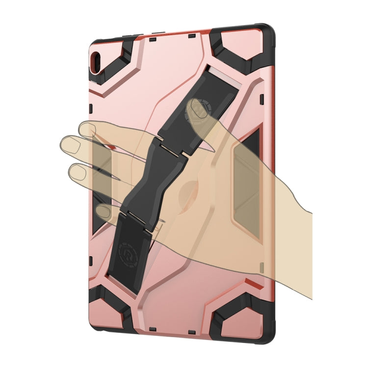 For Lenovo Tab E10 TB-X104F Escort Series TPU + PC Shockproof Protective Case with Holder