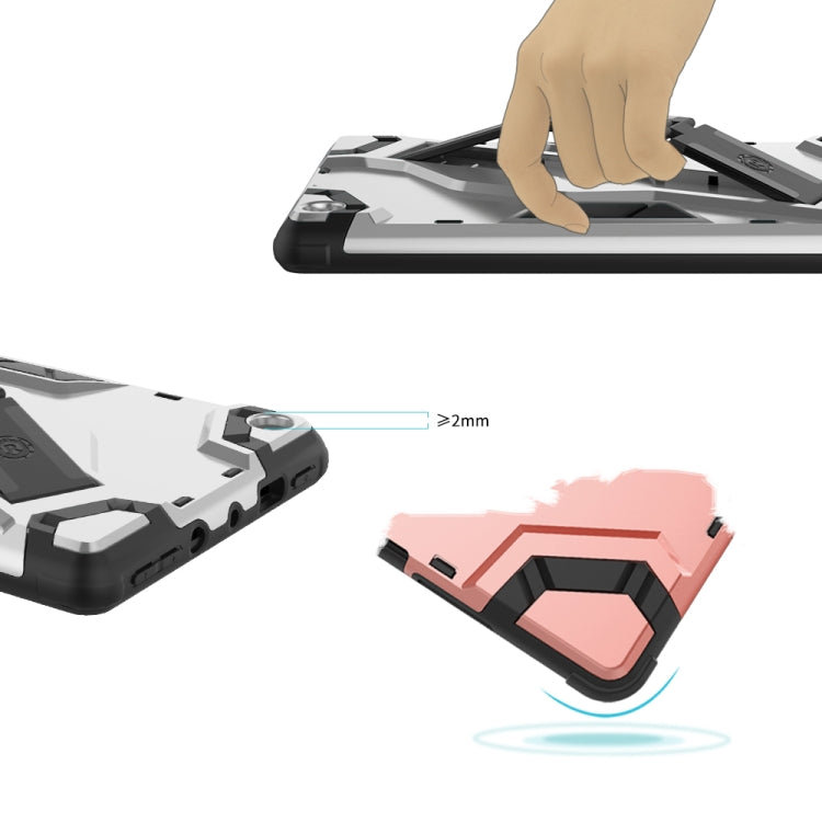 For Amazon Kindle Fire 7 (2019) Escort Series TPU + PC Shockproof Protective Case with Holder