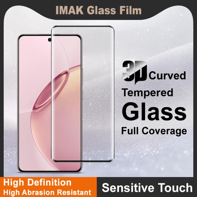 For Realme 16 Pro+ 5G Global imak 3D Curved Full Screen Tempered Glass Film