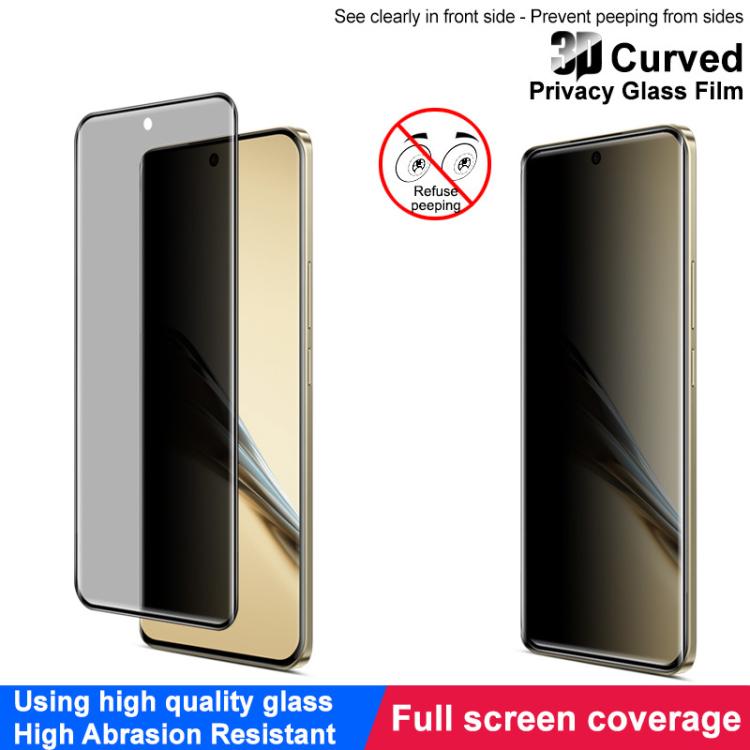 For Realme 14 Pro Lite 5G imak 3D Curved HD Full Screen Anti-spy Tempered Glass Protective Film