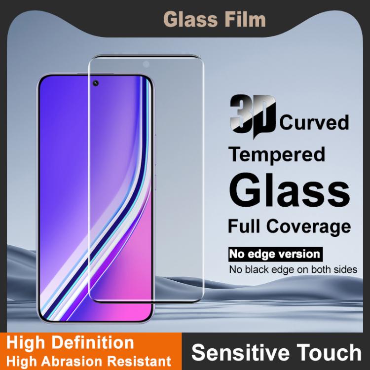 For Realme P3 Pro 5G imak No Edge Version 3D Curved Full Screen Tempered Glass Film