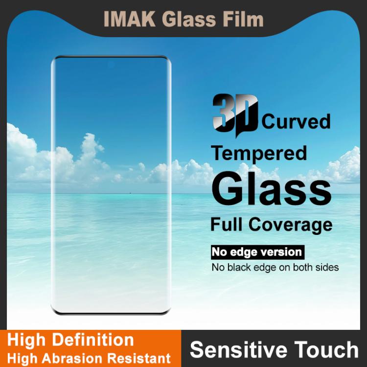 For Realme 16 Pro+ 5G Global imak No Edge Version 3D Curved Full Screen Tempered Glass Film