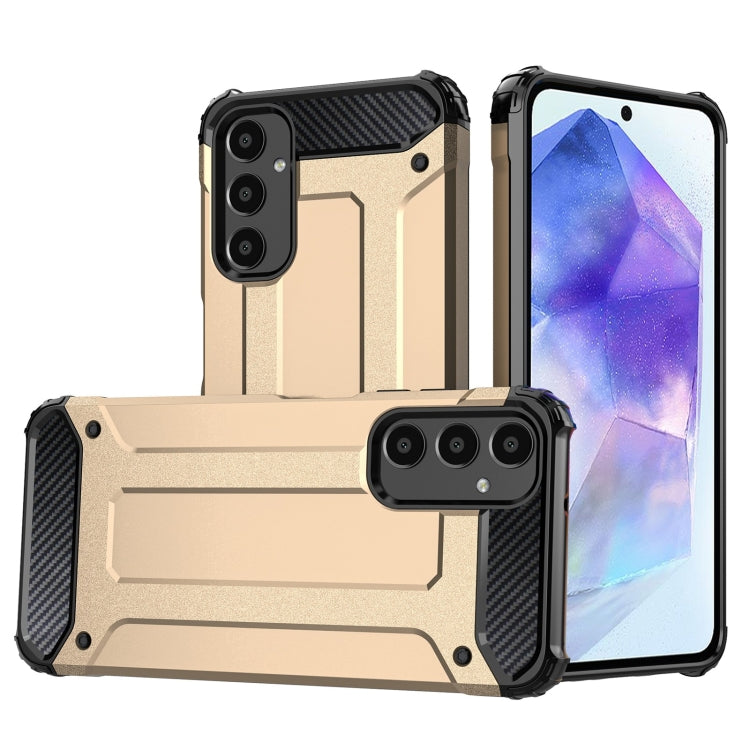For Samsung Galaxy A55 Magic Armor TPU + PC Phone Case