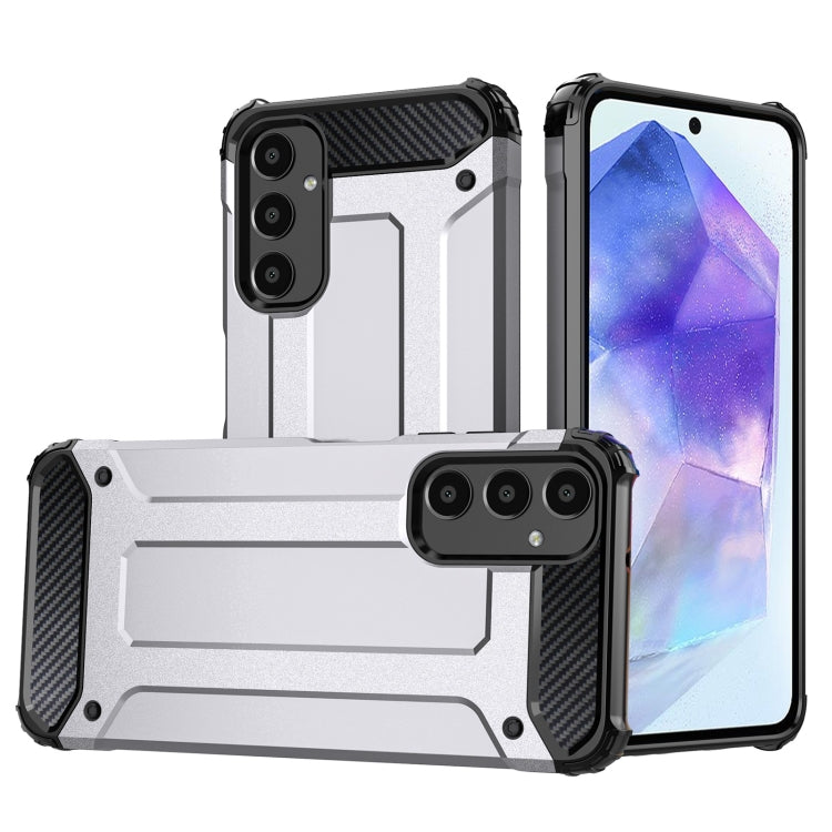 For Samsung Galaxy A55 Magic Armor TPU + PC Phone Case