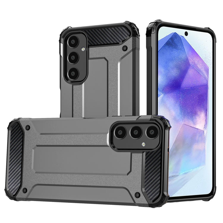 For Samsung Galaxy A55 Magic Armor TPU + PC Phone Case