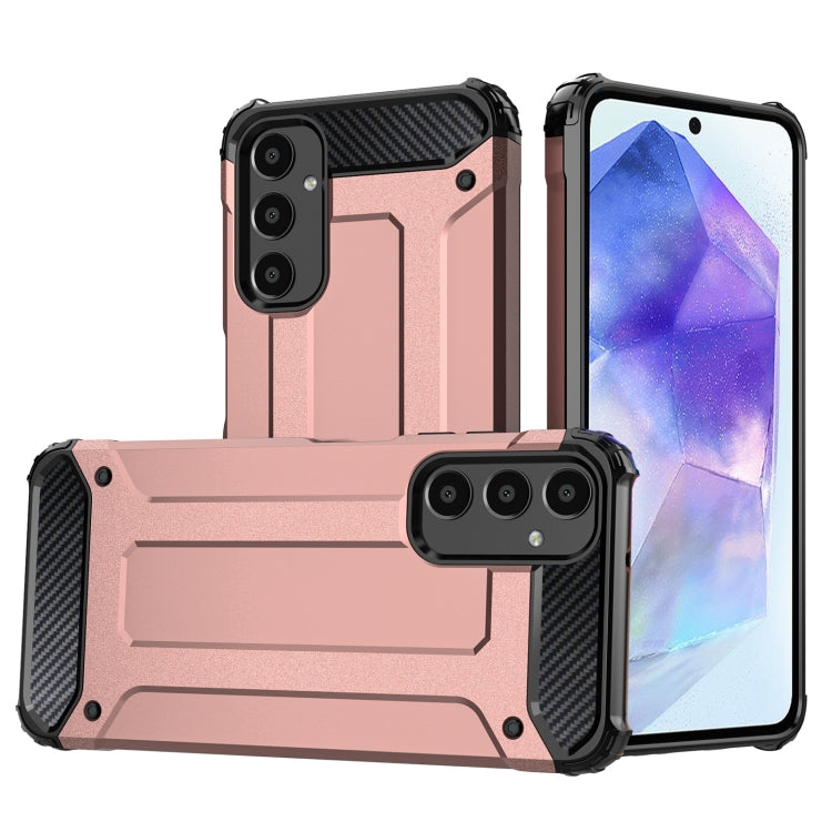 For Samsung Galaxy A55 Magic Armor TPU + PC Phone Case