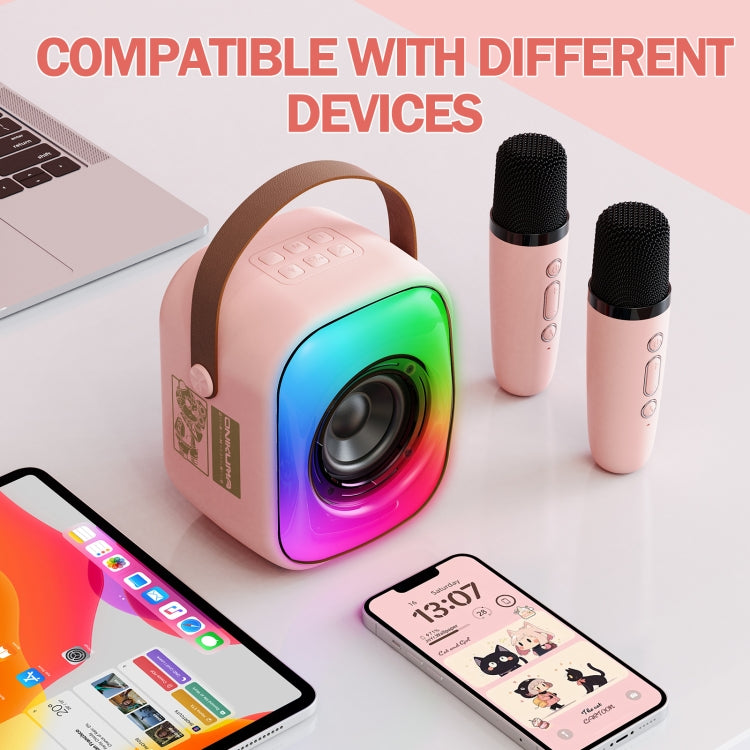 ONIKUMA L7 5W Karaoke Bluetooth Speaker with 2 Microphones