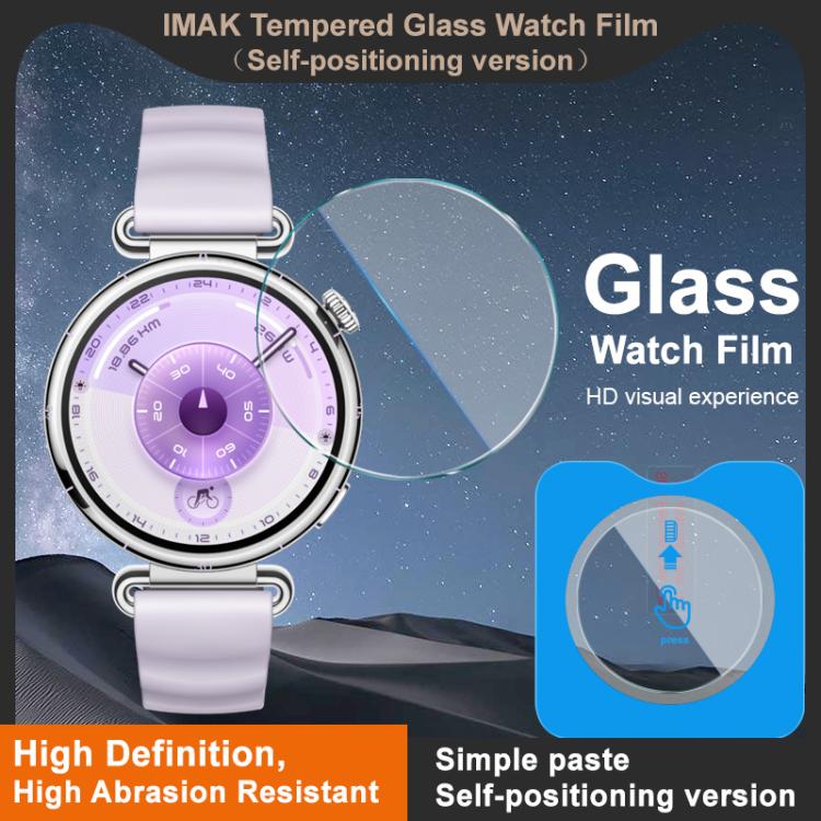 For Huawei Watch GT 6 41mm imak Tempered Glass Watch Film, Self-positioning Version