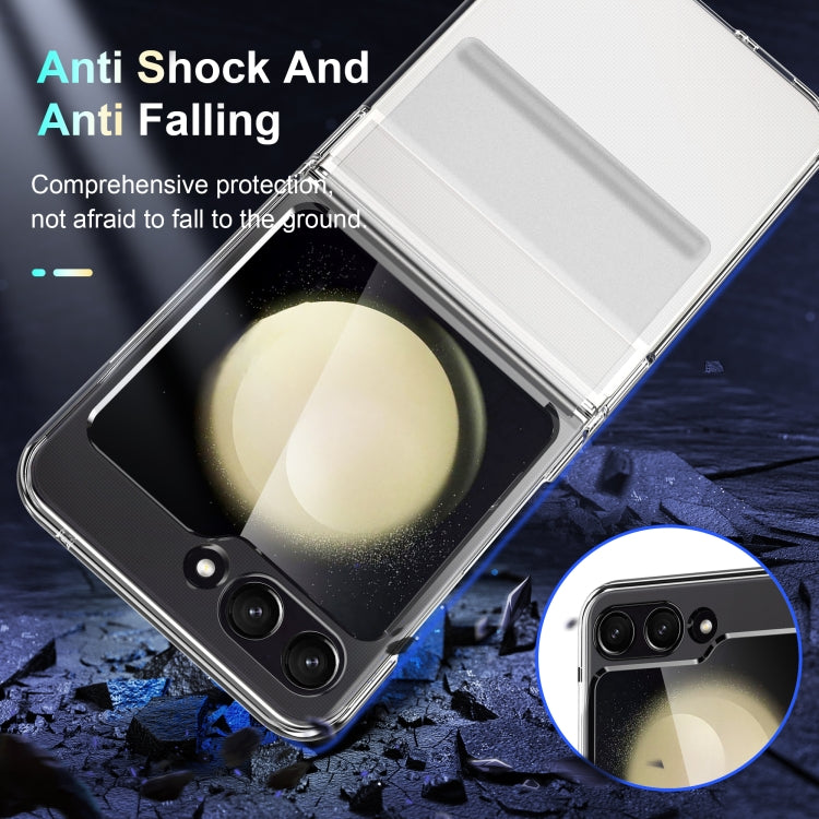 For Samsung Galaxy Z Flip4 5G PC Foldable Phone Case with Hinge