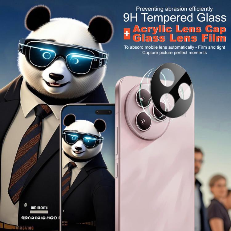 For Xiaomi Civi 5 Pro 5G imak High Definition Integrated Glass Lens Film Black Version