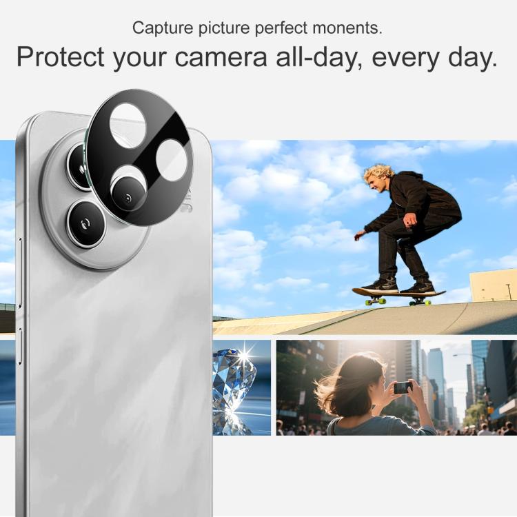 For Xiaomi Civi 5 Pro 5G imak High Definition Integrated Glass Lens Film Black Version
