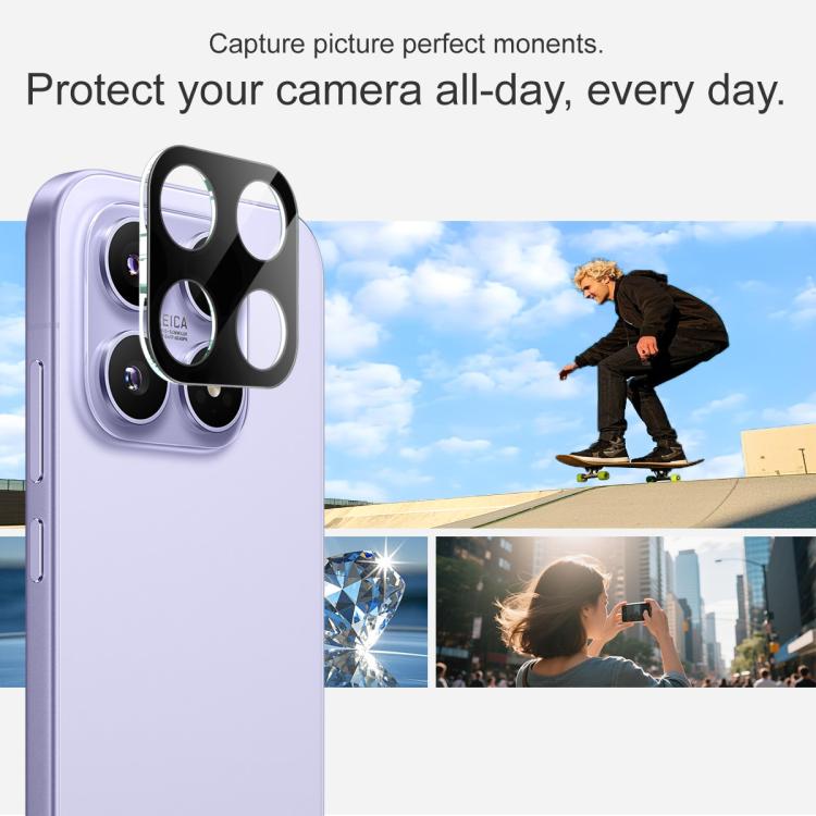For Xiaomi 17 5G imak High Definition Integrated Glass Lens Film Black Version