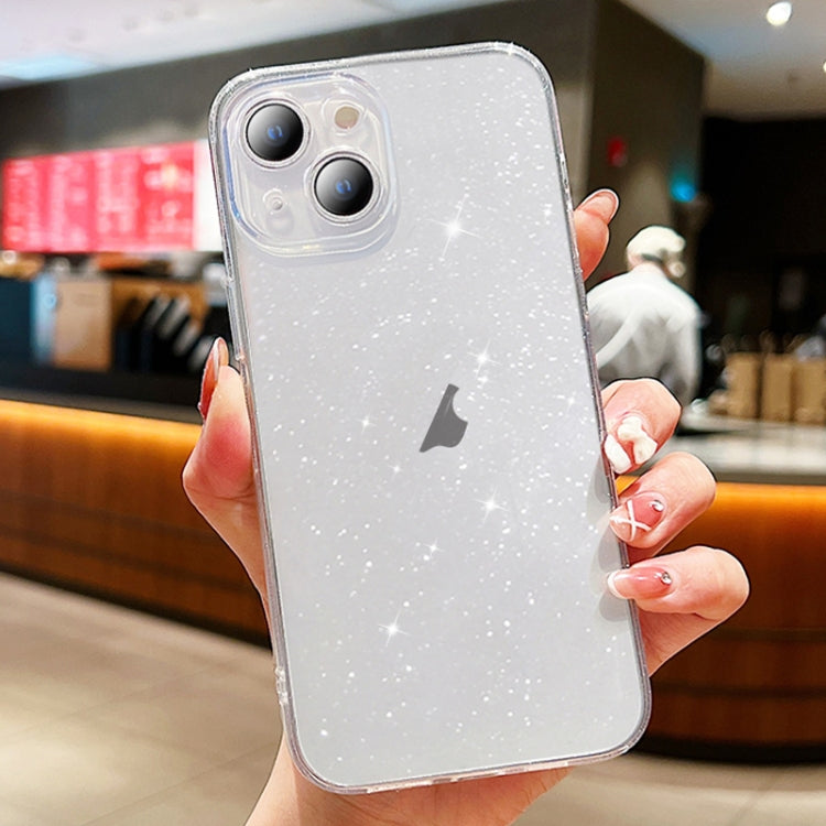For iPhone 15 Plus Glitter Powder TPU Phone Case