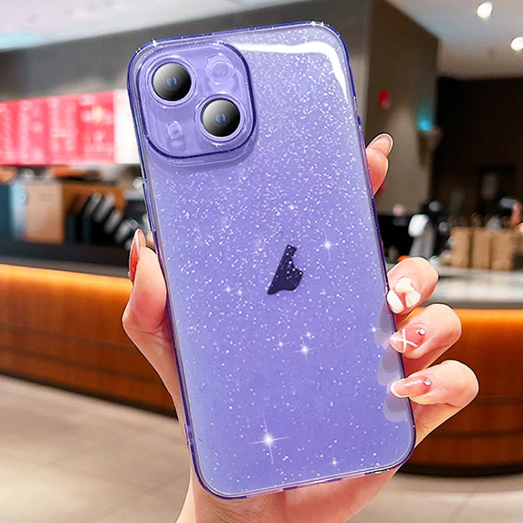 For iPhone 15 Glitter Powder TPU Phone Case