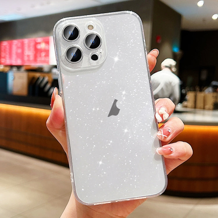 For iPhone 12 Pro Max Glitter Powder TPU Phone Case