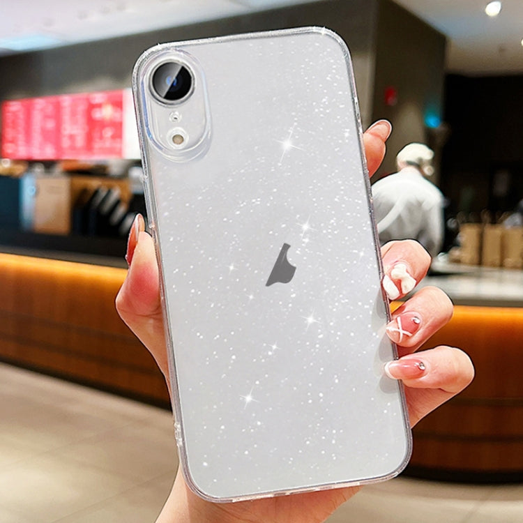 For iPhone XR Glitter Powder TPU Phone Case
