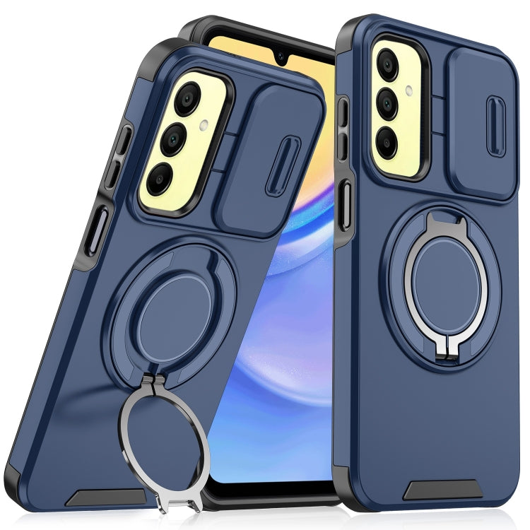 For Samsung Galaxy A15 Sliding Camshield Ring Holder Phone Case