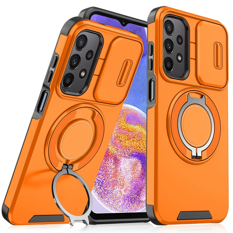 For Samsung Galaxy A23 5G Sliding Camshield Ring Holder Phone Case