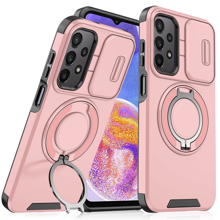 For Samsung Galaxy A23 5G Sliding Camshield Ring Holder Phone Case