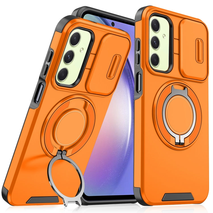 For Samsung Galaxy A54 5G Sliding Camshield Ring Holder Phone Case