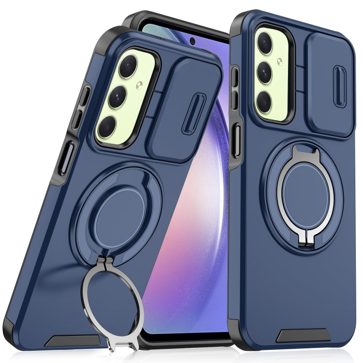 For Samsung Galaxy A54 5G Sliding Camshield Ring Holder Phone Case