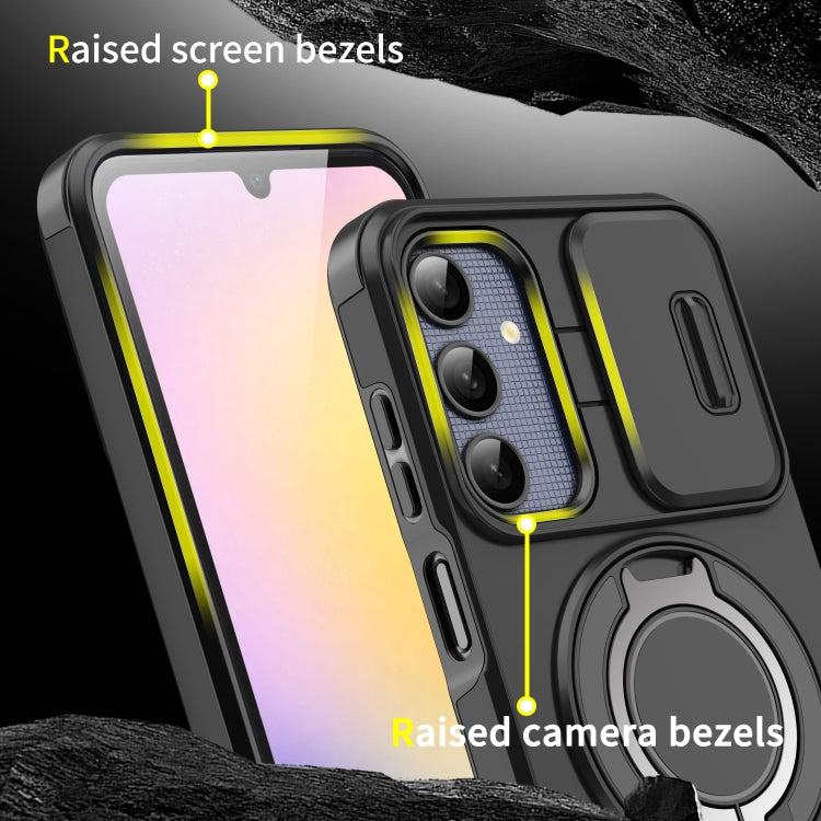 For Samsung Galaxy A23 5G Sliding Camshield Ring Holder Phone Case
