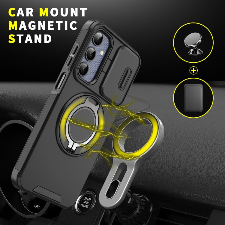 For Samsung Galaxy A23 5G Sliding Camshield Ring Holder Phone Case