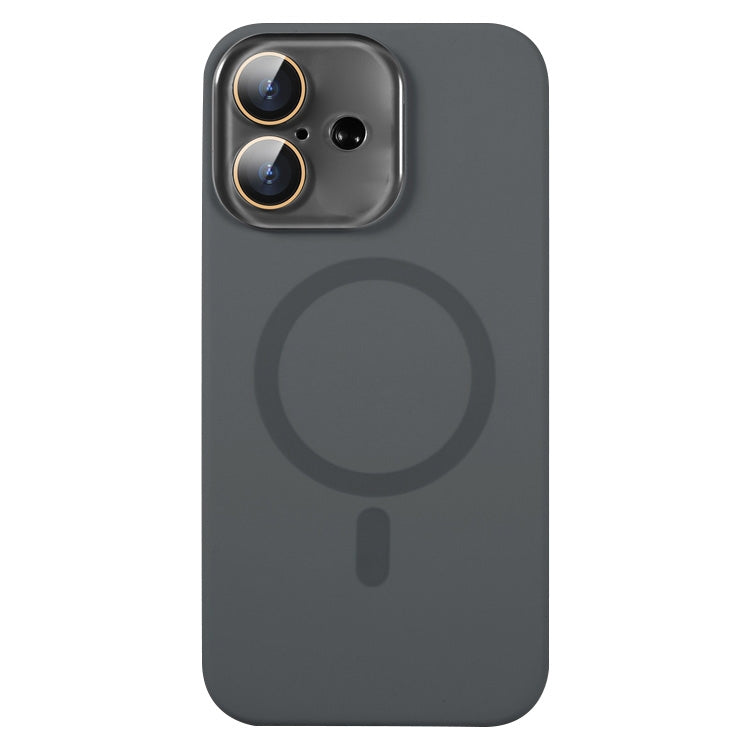 For iPhone 16 Liquid Silicone MagSafe Full Coverage Phone Case with Lens Film