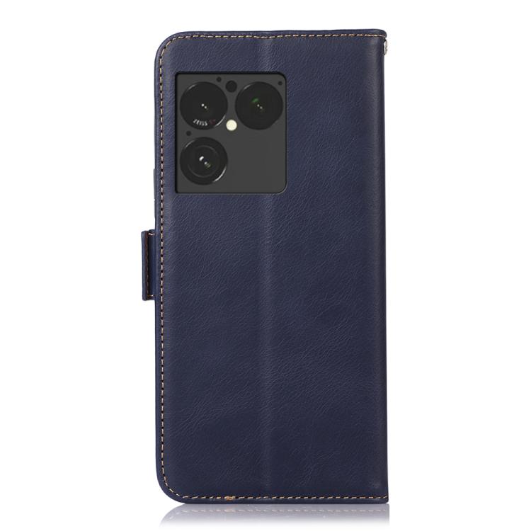 For Sony Xperia 1 VIII Magnetic Crazy Horse Texture Genuine Leather RFID Phone Case
