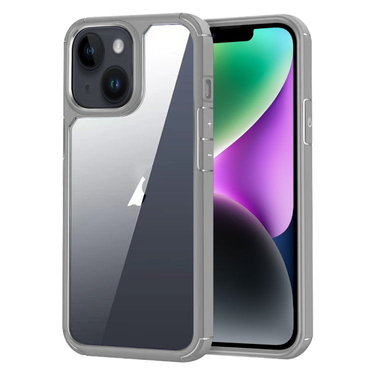 For iPhone 14 Acrylic+TPU Transparent Shockproof Phone Case