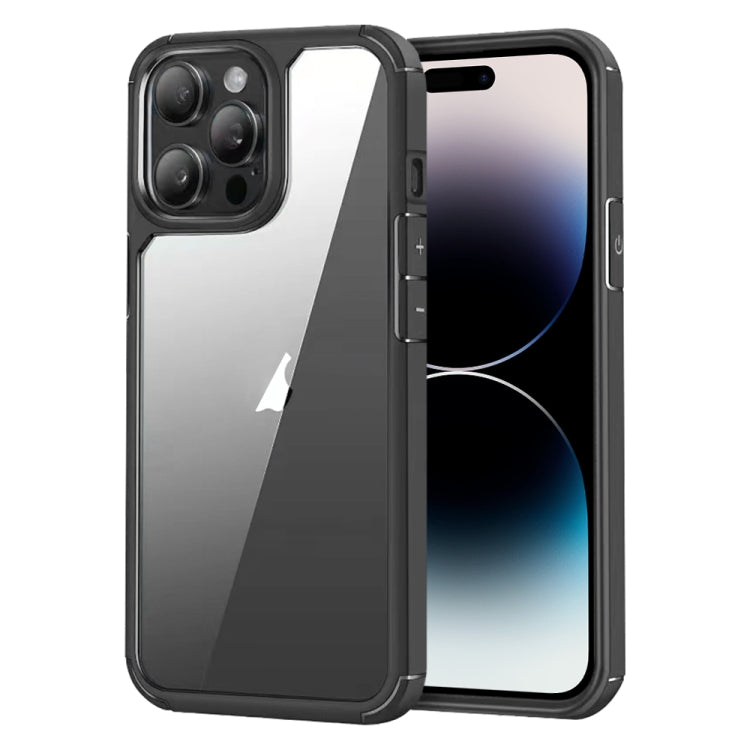 For iPhone 14 Pro Acrylic+TPU Transparent Shockproof Phone Case