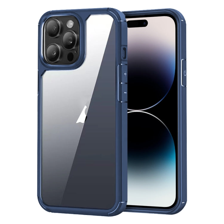 For iPhone 14 Pro Acrylic+TPU Transparent Shockproof Phone Case