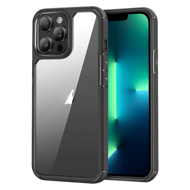 For iPhone 13 Pro Acrylic+TPU Transparent Shockproof Phone Case