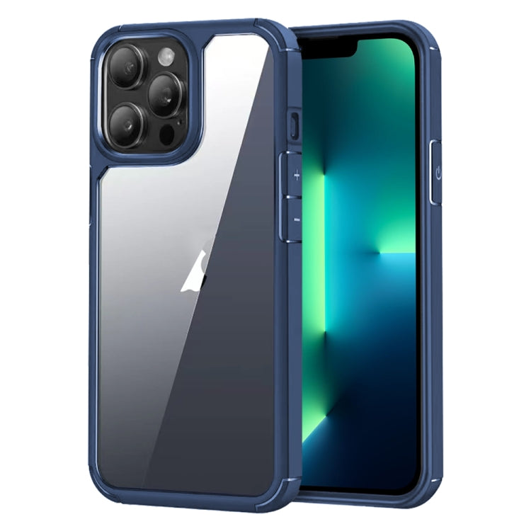 For iPhone 13 Pro Acrylic+TPU Transparent Shockproof Phone Case