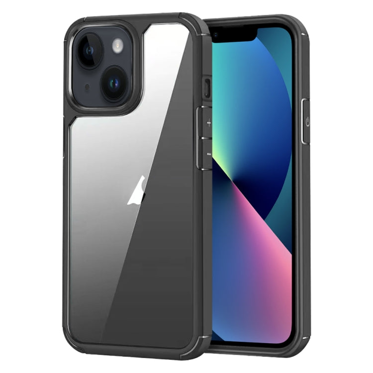 For iPhone 13 Acrylic+TPU Transparent Shockproof Phone Case