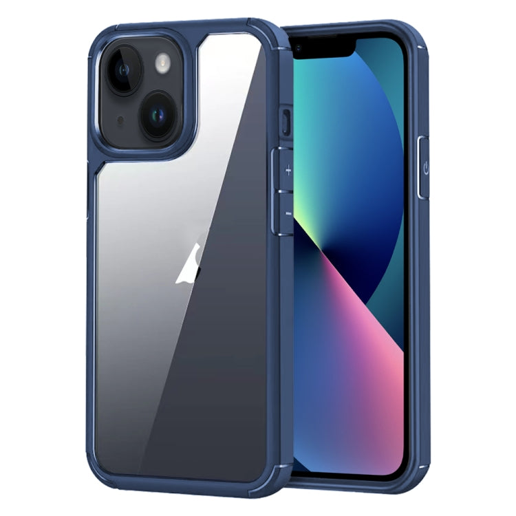 For iPhone 13 Acrylic+TPU Transparent Shockproof Phone Case