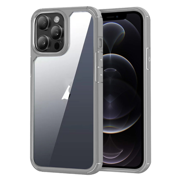 For iPhone 12 Pro Acrylic+TPU Transparent Shockproof Phone Case