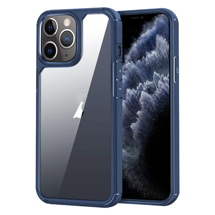 For iPhone 11 Pro Acrylic+TPU Transparent Shockproof Phone Case
