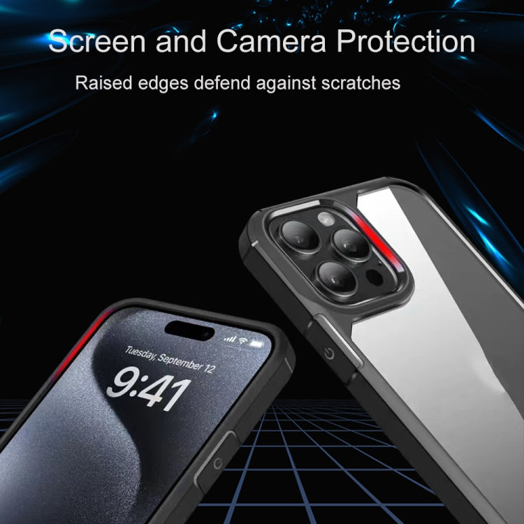 For iPhone 13 Pro Acrylic+TPU Transparent Shockproof Phone Case