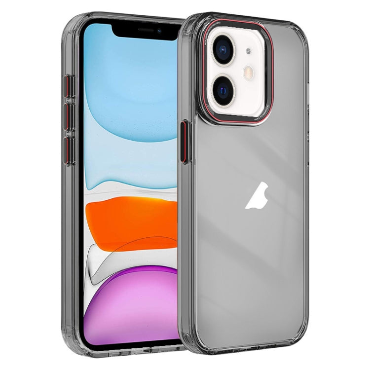 For iPhone 11 Crystal TPU Hybrid PC Phone Case