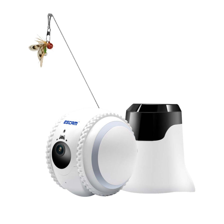 ESCAM QF011 2MP Smart Pet Robot Camera with Night Vision & APP Remote Control - EU Plug