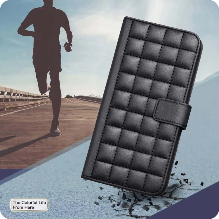 For Motorola Edge 40 Neo Square Texture Leather Phone Case